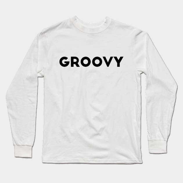 Groovy Long Sleeve T-Shirt by WildSloths